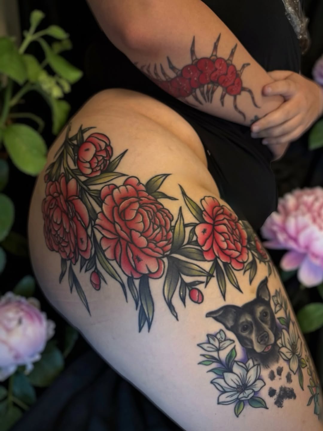 Tattoo by @daphnelovetattoo — american_traditional, realism