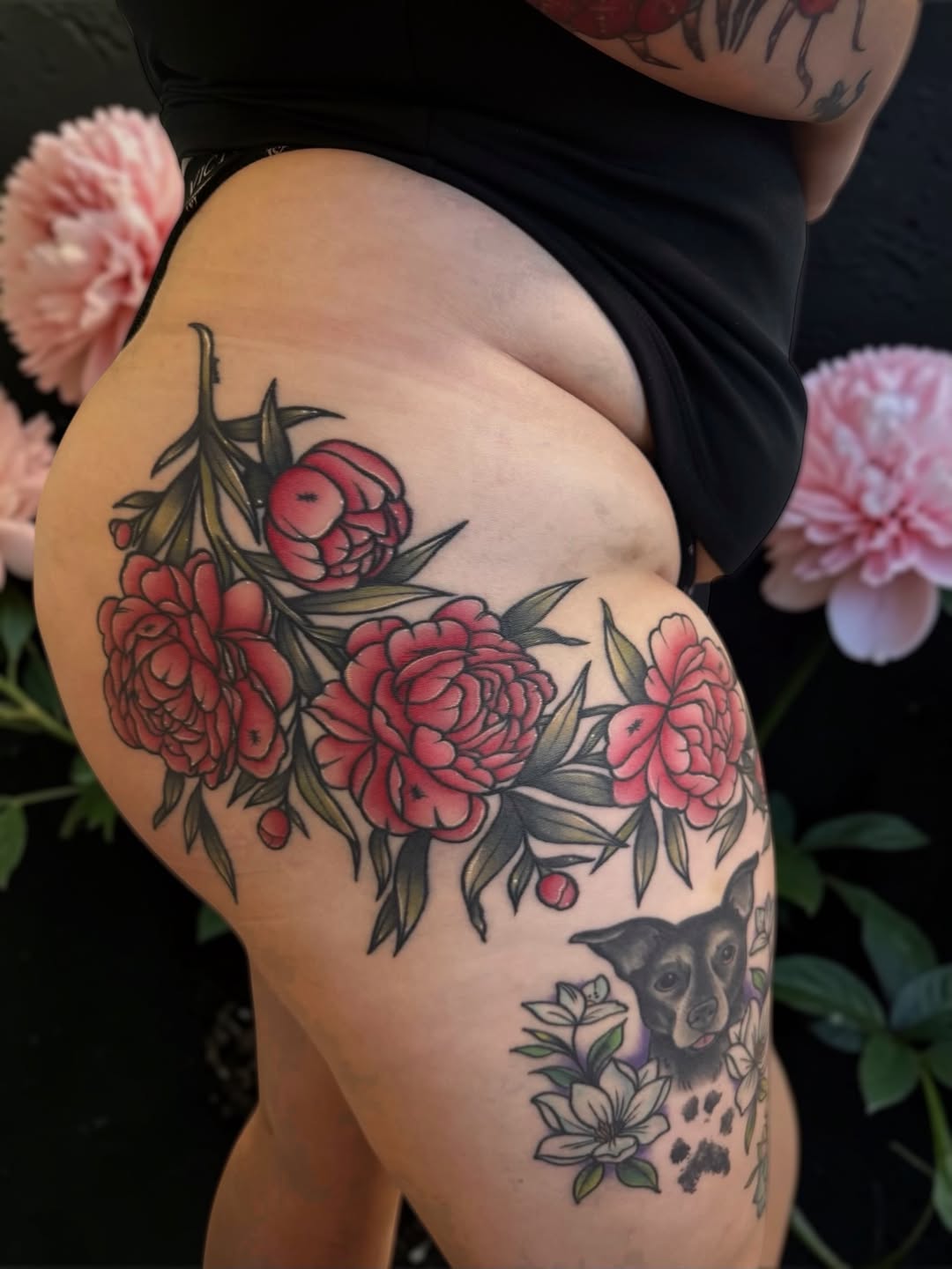 Tattoo by @daphnelovetattoo — neo_traditional, realism