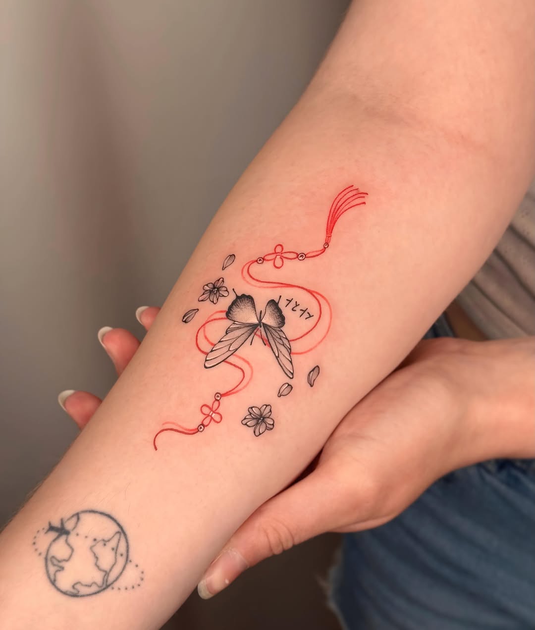 Tattoo by @xillta.ink β fine_line, lettering_script