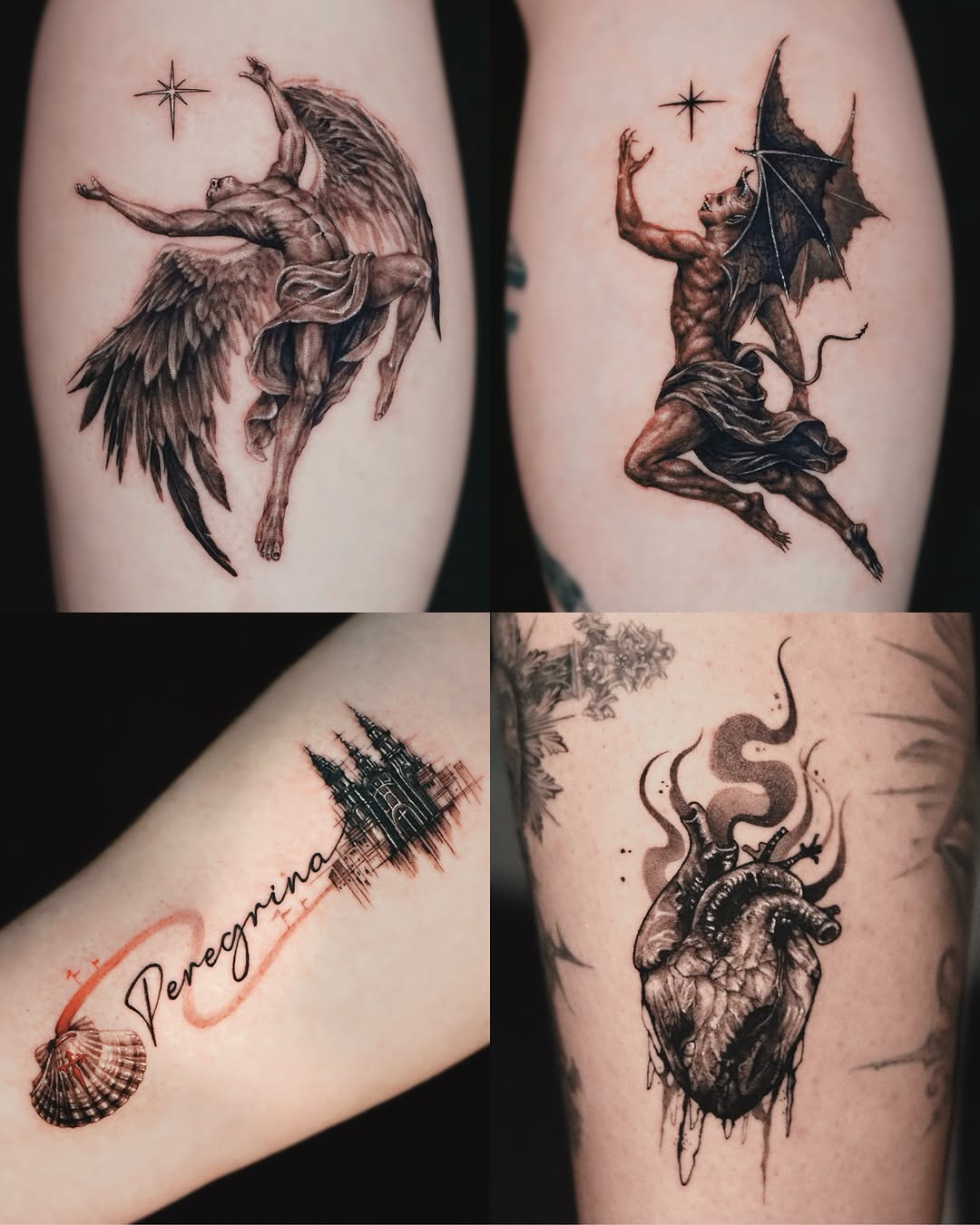 Tattoo by @dokdan.tt — realism, black_and_grey