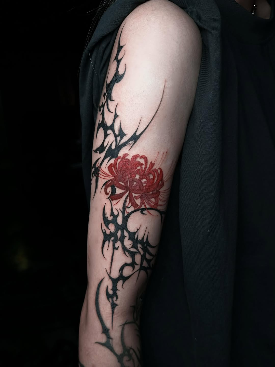 Tattoo by @gaoq.tattoo — tribal, blackwork