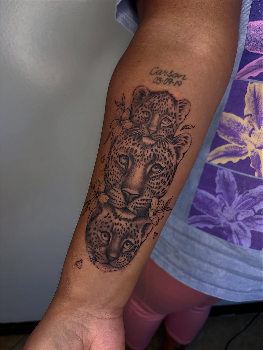 Tattoo by @marticia.tats — realism, black_and_grey