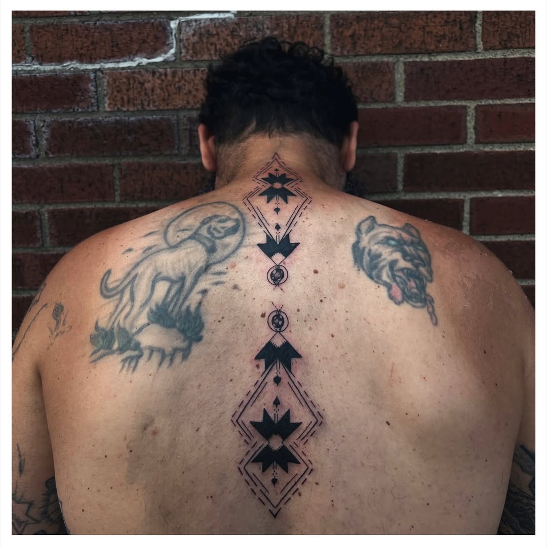 Tattoo by @embodied_tattoo — geometric