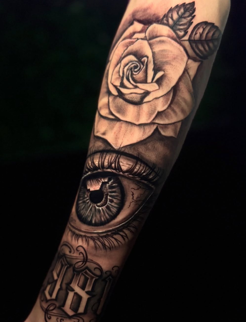 Tattoo by @paolainkart โ realism, black_and_grey