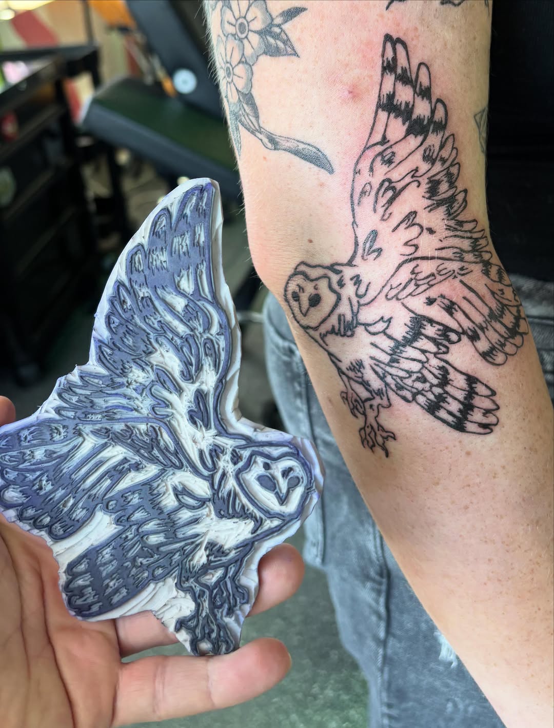 Tattoo by @hiro.tattoos — illustrative, black_and_grey