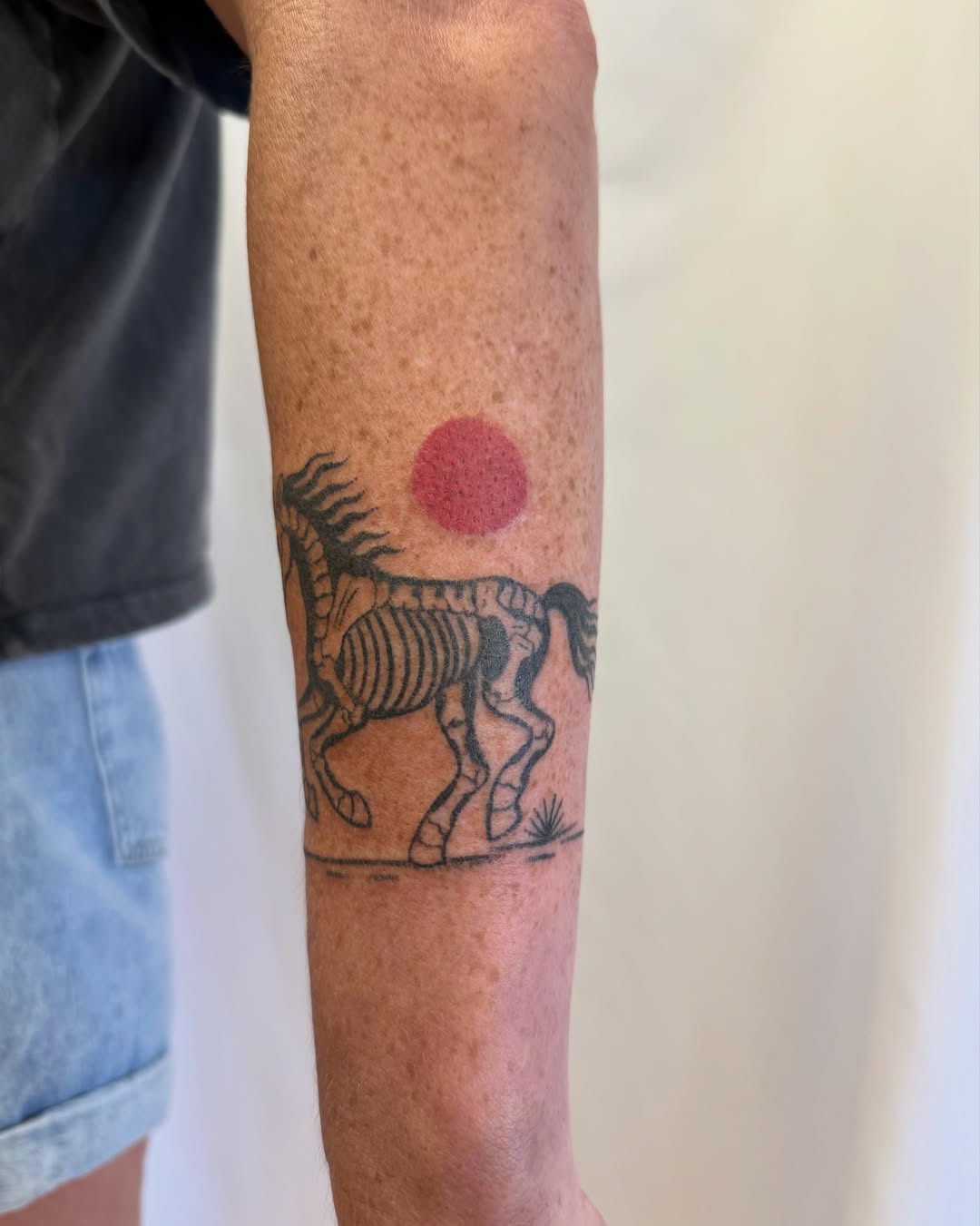 Tattoo by @lefthandpoke โ black_and_grey