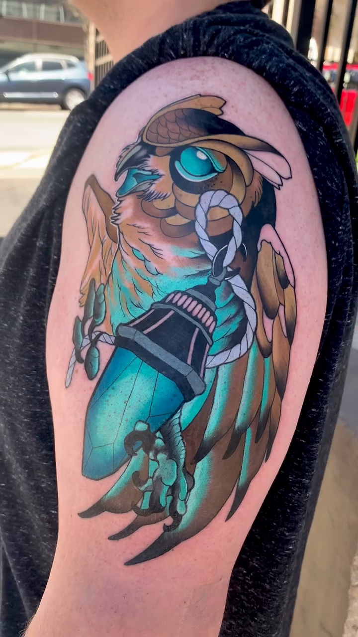 Tattoo by @stevehookertattoo — illustrative, neo_traditional