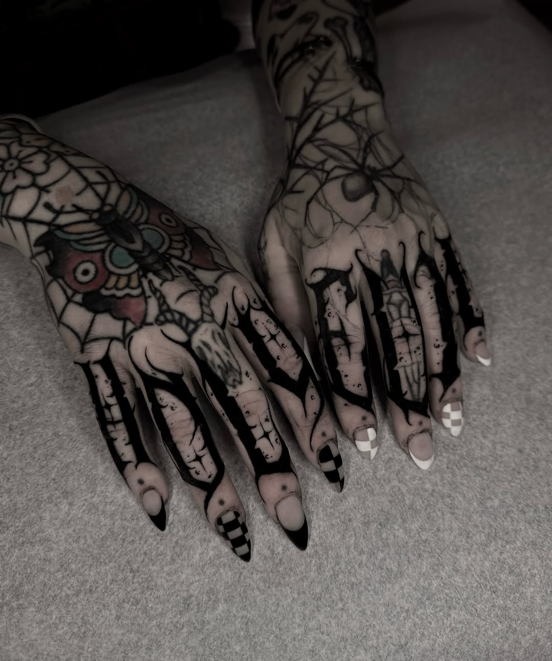 Tattoo by @alexx.arte โ blackwork, illustrative