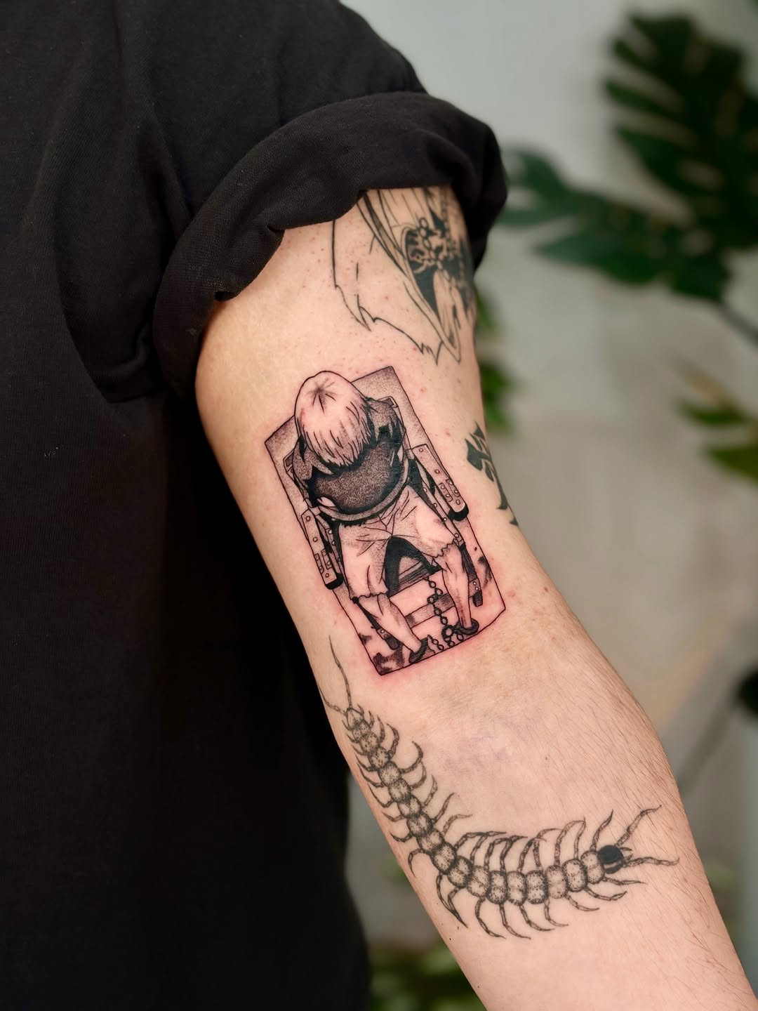 Tattoo by @_justq_inkkk โ black_and_grey