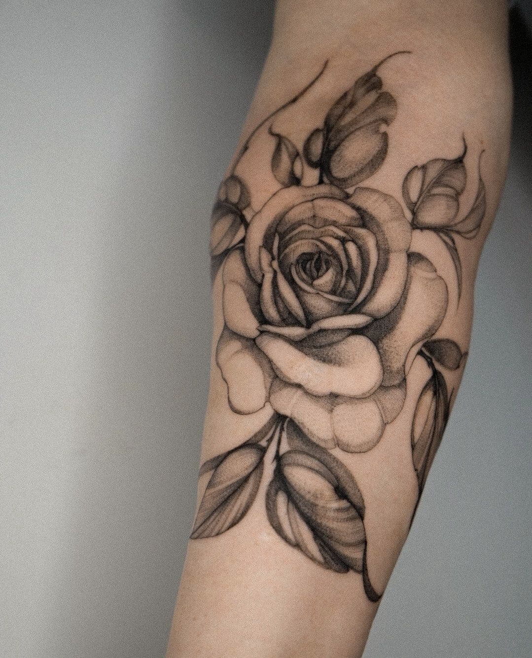 Tattoo by @funch.tattooer — black_and_grey, realism