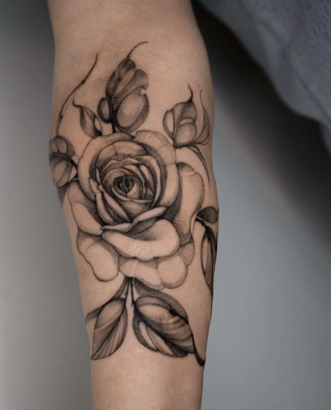 Tattoo by @funch.tattooer — realism, black_and_grey
