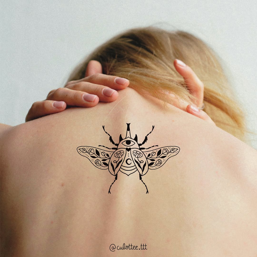 Tattoo by @culottee.ttt — illustrative, fine_line