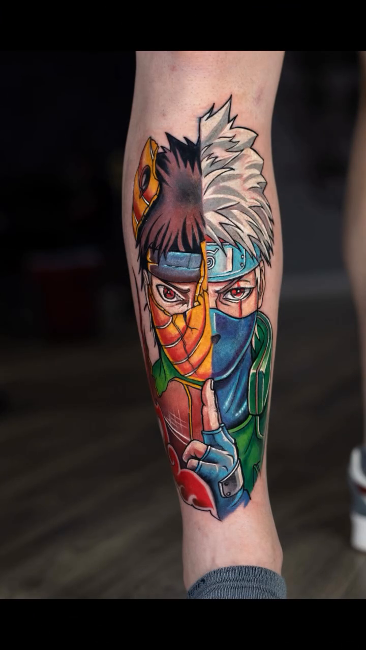 Tattoo by @davidsontattoortg — anime, realism