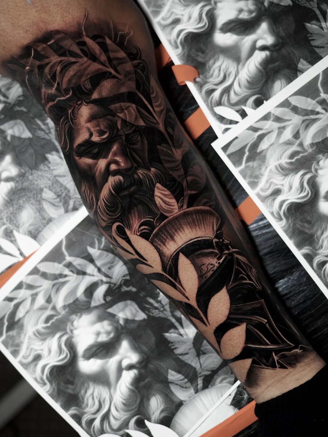 Tattoo by @baponeink — realism, black_and_grey