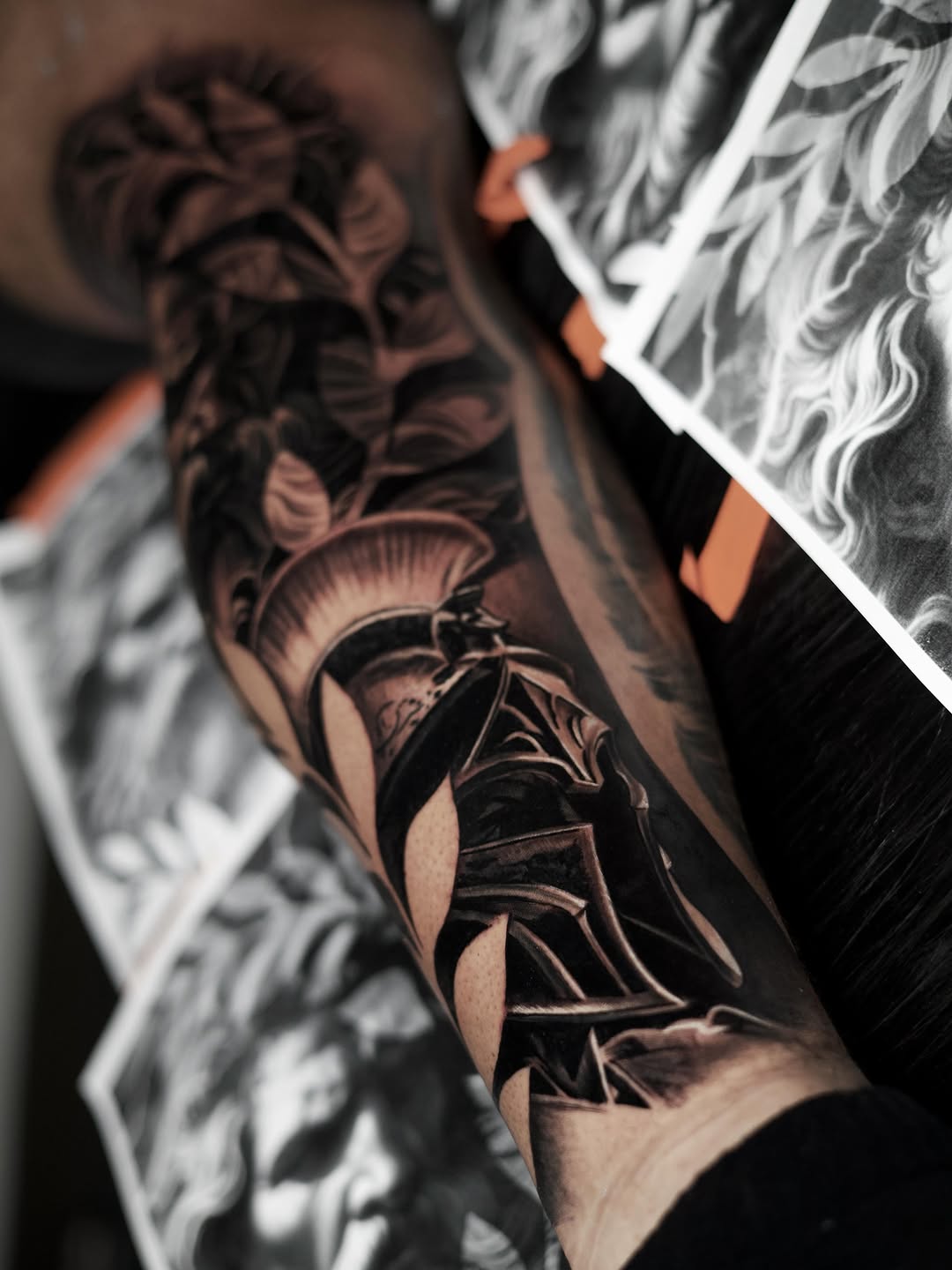 Tattoo by @baponeink — realism, black_and_grey