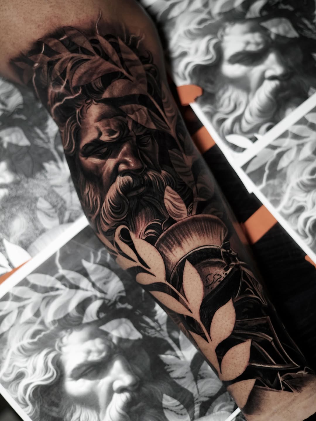 Tattoo by @baponeink — realism, black_and_grey
