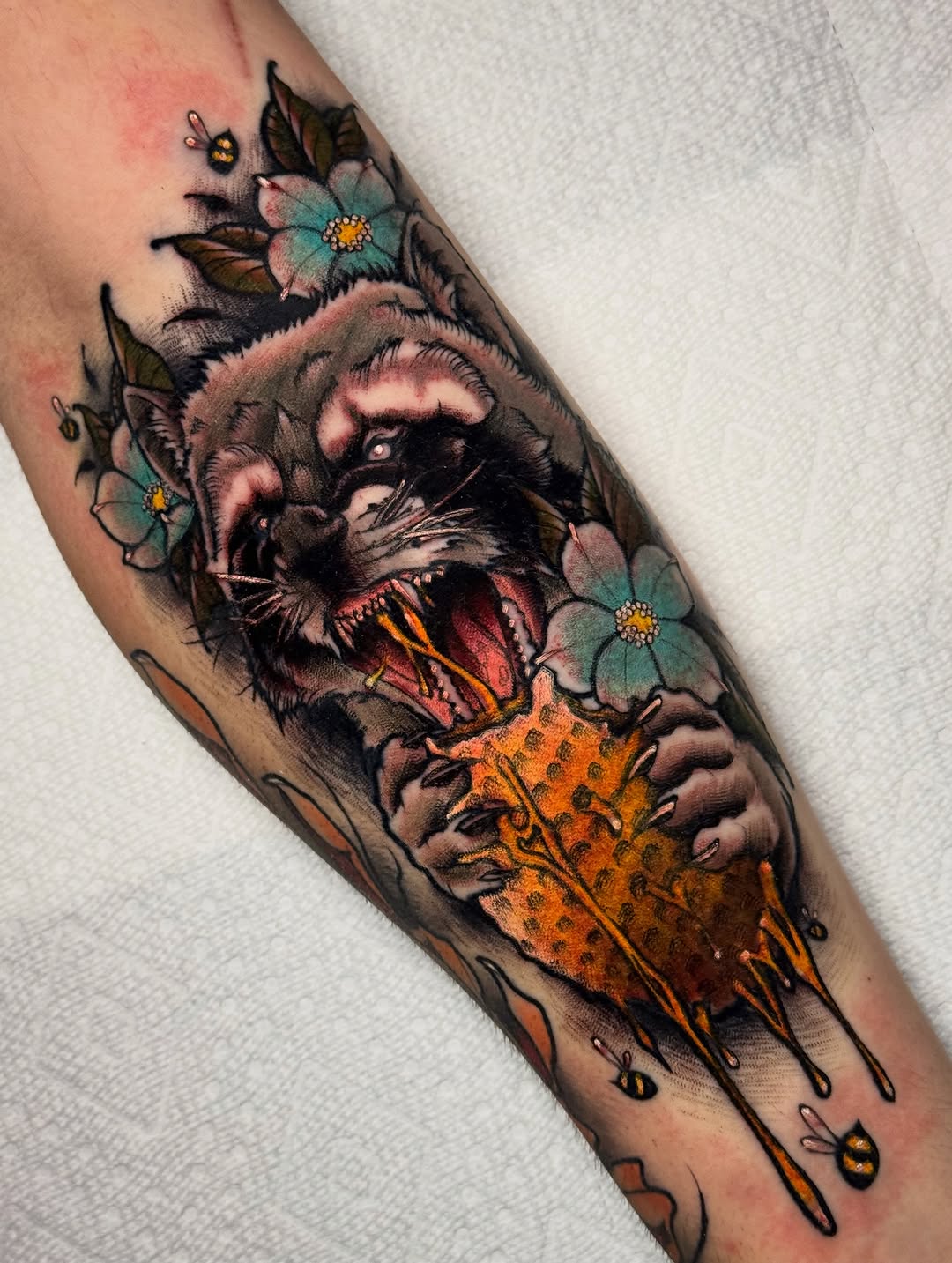 Tattoo by @themactatty — neo_traditional, realism