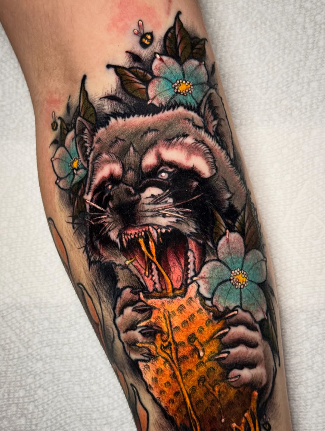 Tattoo by @themactatty — neo_traditional, realism
