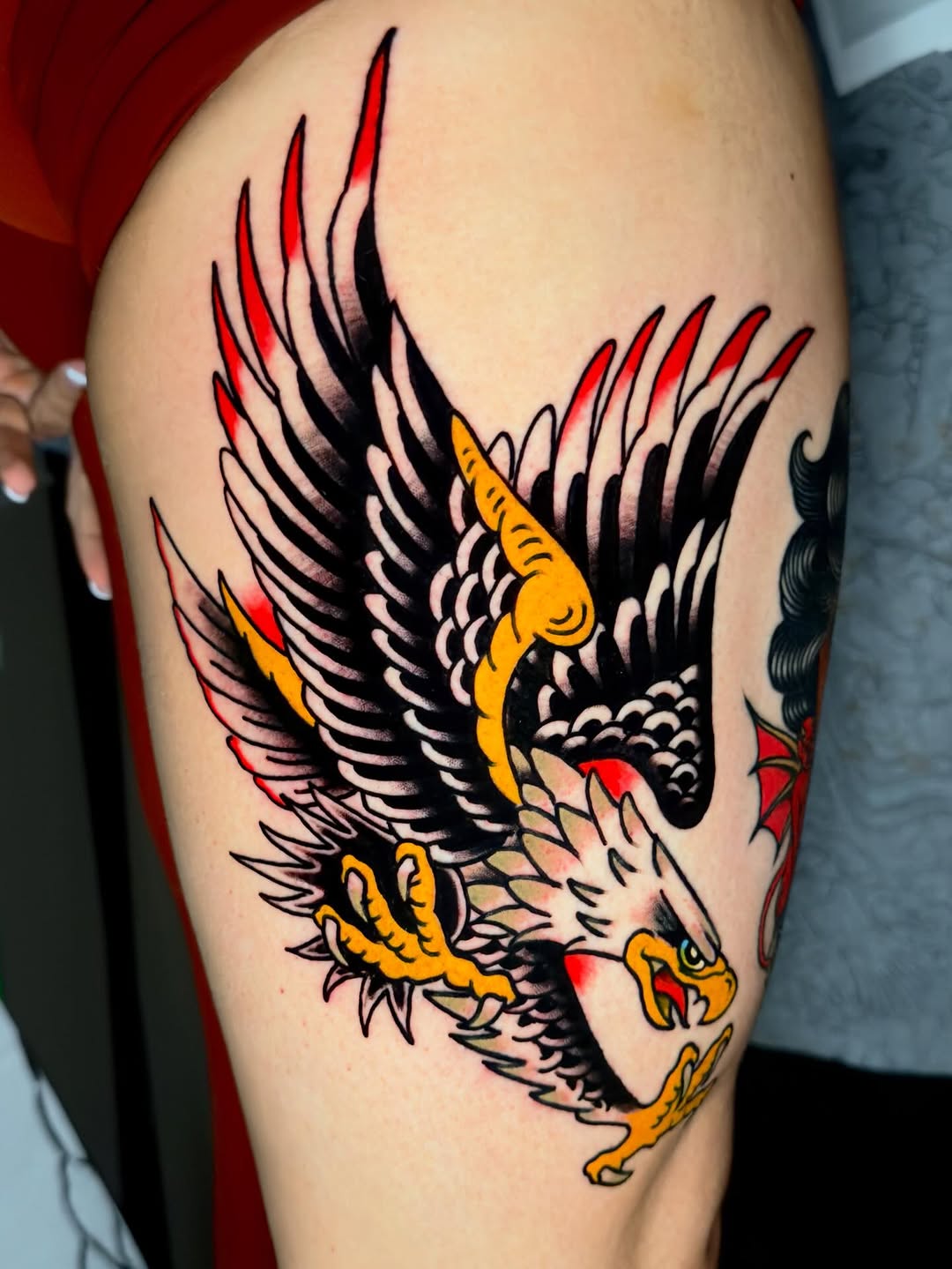 Tattoo by @sethwlkr — american_traditional