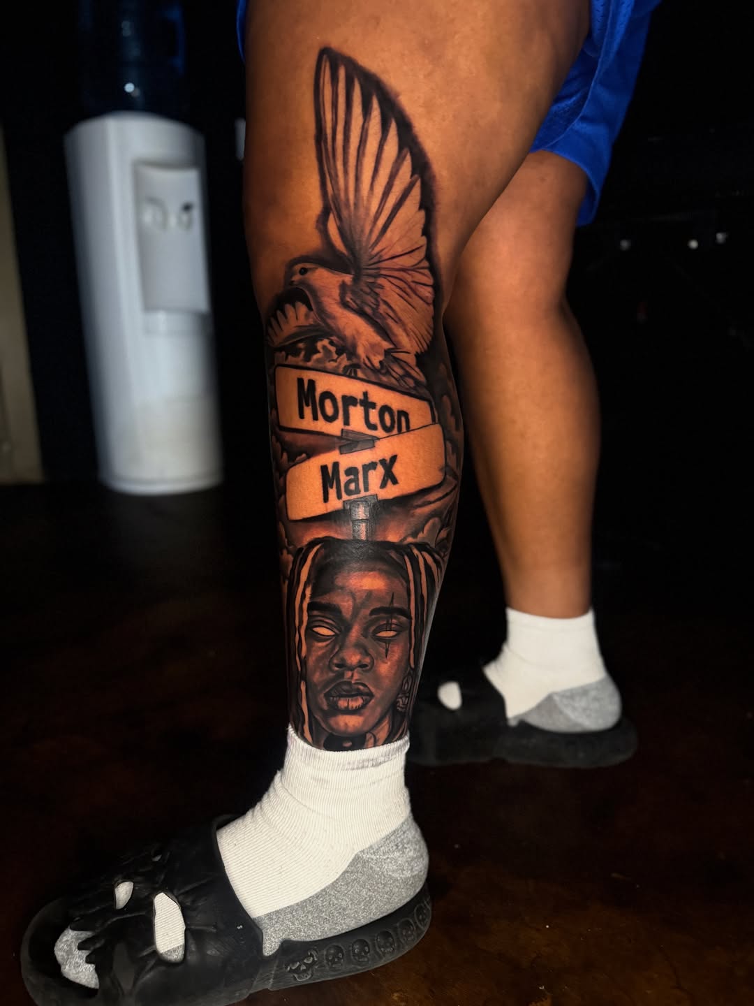 Tattoo by @tattsby0b — realism, black_and_grey