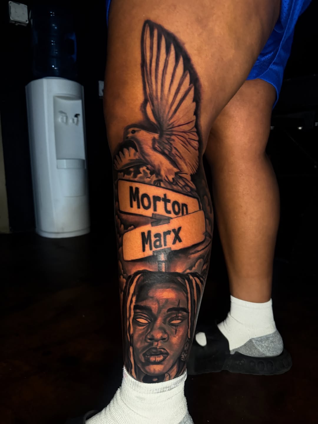 Tattoo by @tattsby0b — black_and_grey, realism