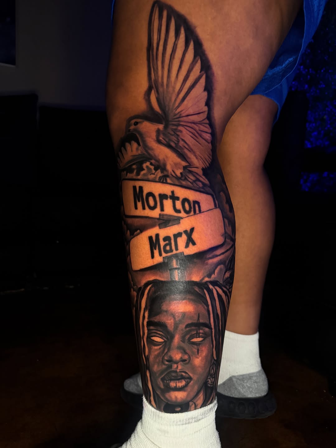 Tattoo by @tattsby0b — realism, black_and_grey