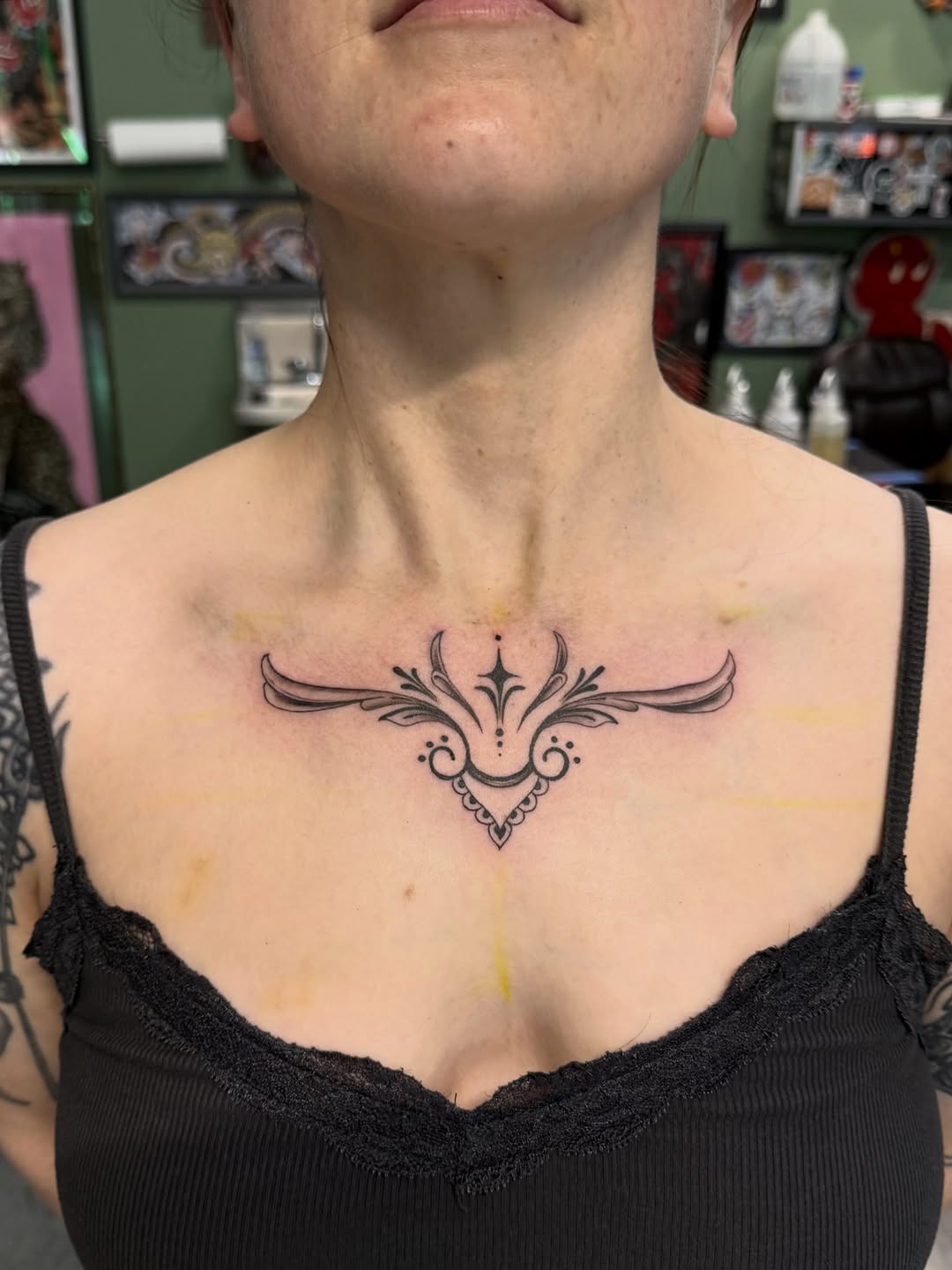 Tattoo by @devin_and_helltattoos — ornamental, fine_line