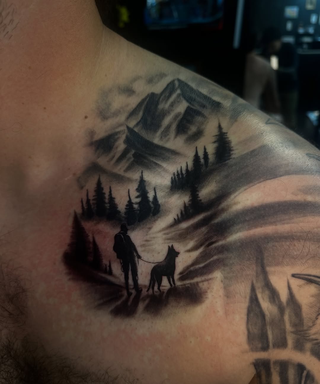 Tattoo by @hardtatz โ black_and_grey, realism