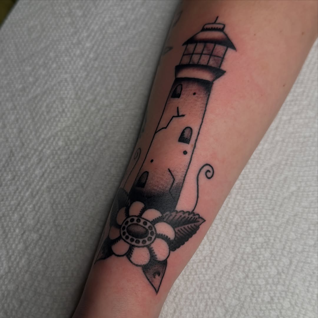 Tattoo by @stormxtattoos — american_traditional, black_and_grey