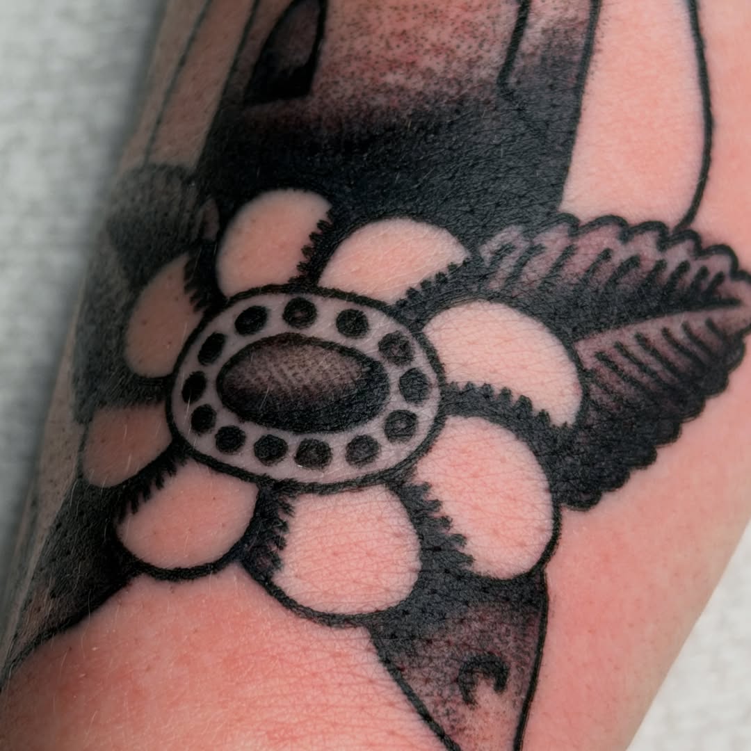 Tattoo by @stormxtattoos — american_traditional, black_and_grey