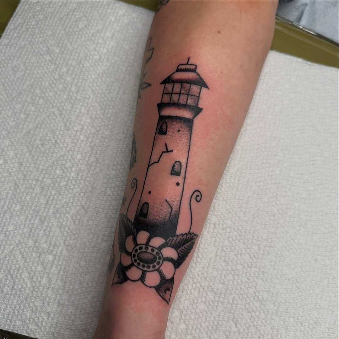Tattoo by @stormxtattoos — american_traditional, black_and_grey