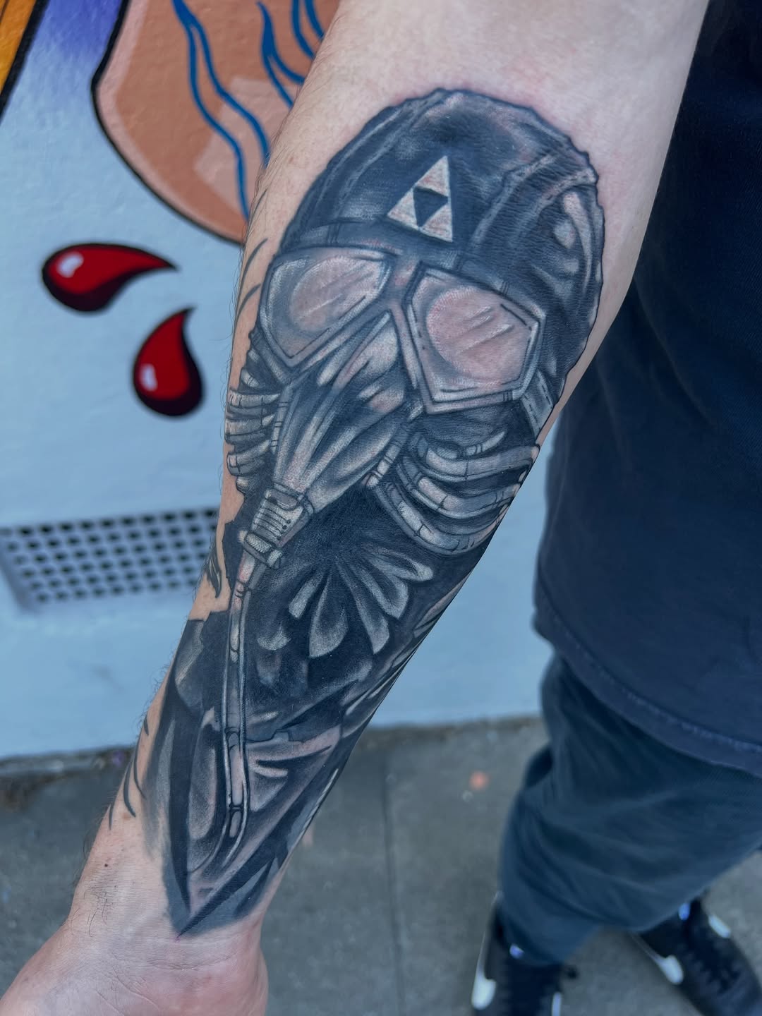 Tattoo by @owenmakesart — black_and_grey, realism