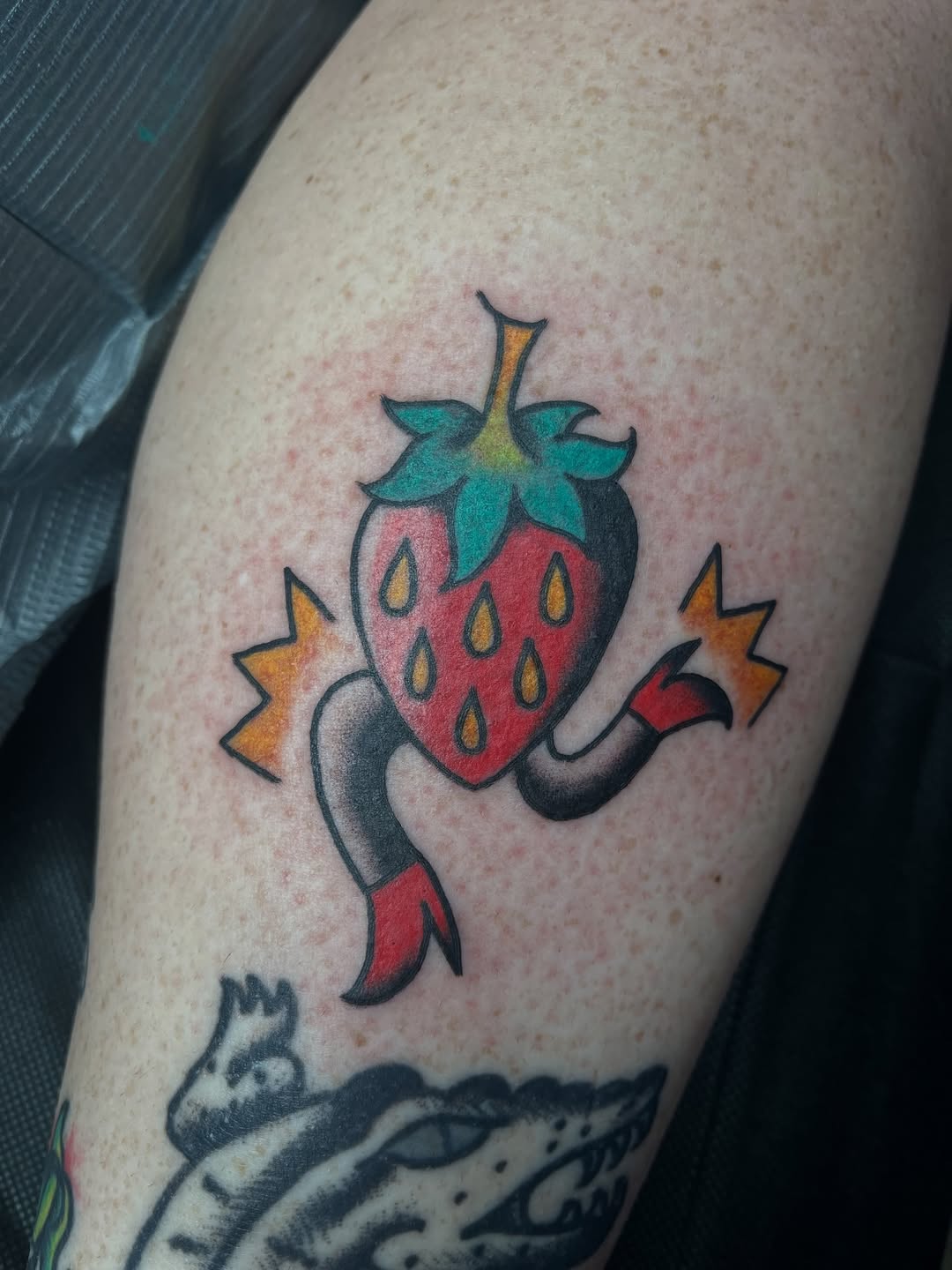 Tattoo by @berrysweettattoos — american_traditional, illustrative