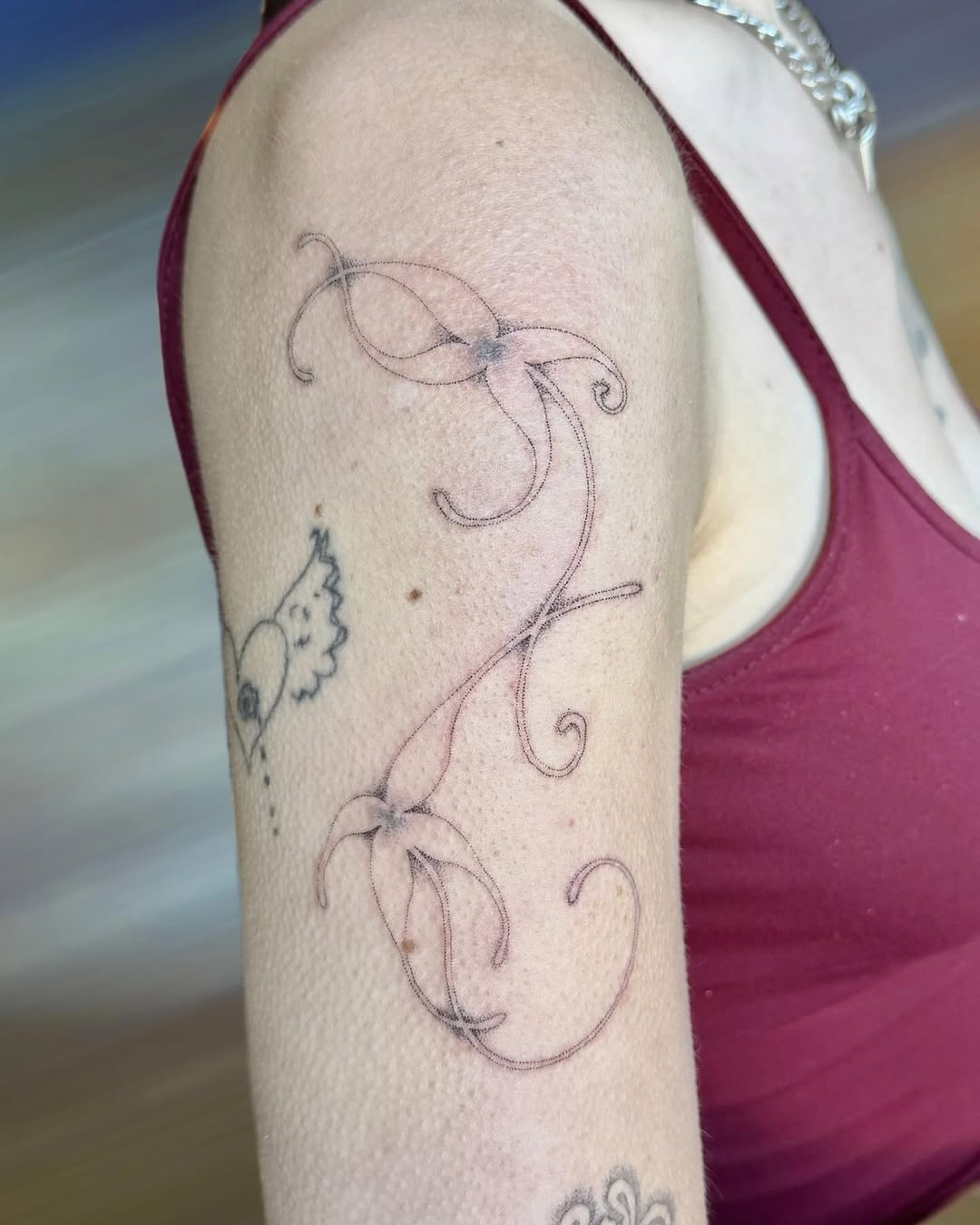 Tattoo by @peachykeentat — fine_line, illustrative