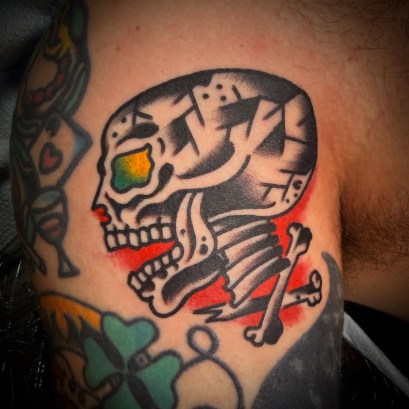 Tattoo by @chuckieneedles — american_traditional, illustrative