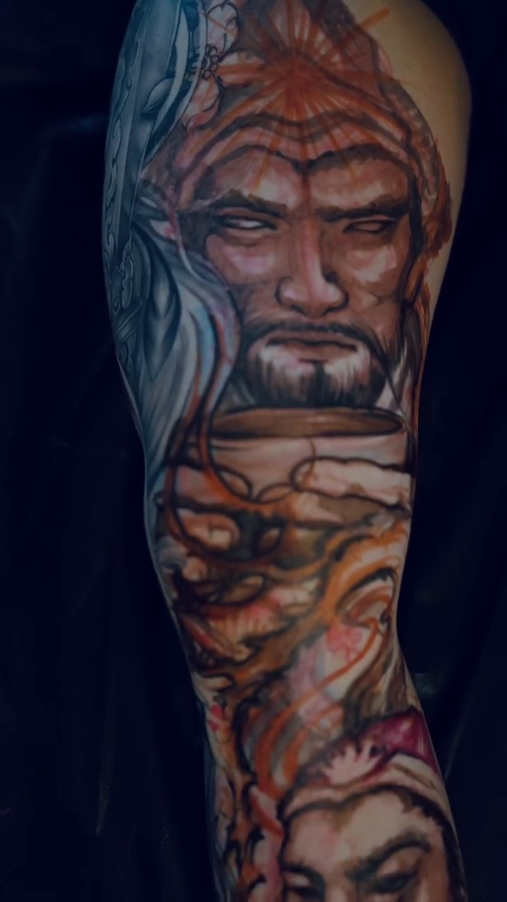 Tattoo by @jennal_wang — realism, japanese_irezumi