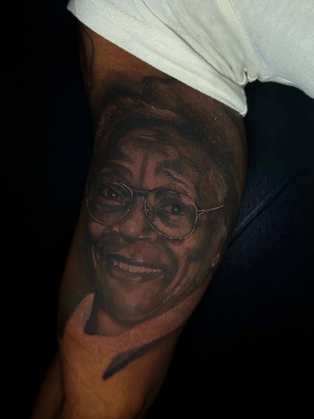 Tattoo by @breestallworthtattoo — realism, black_and_grey