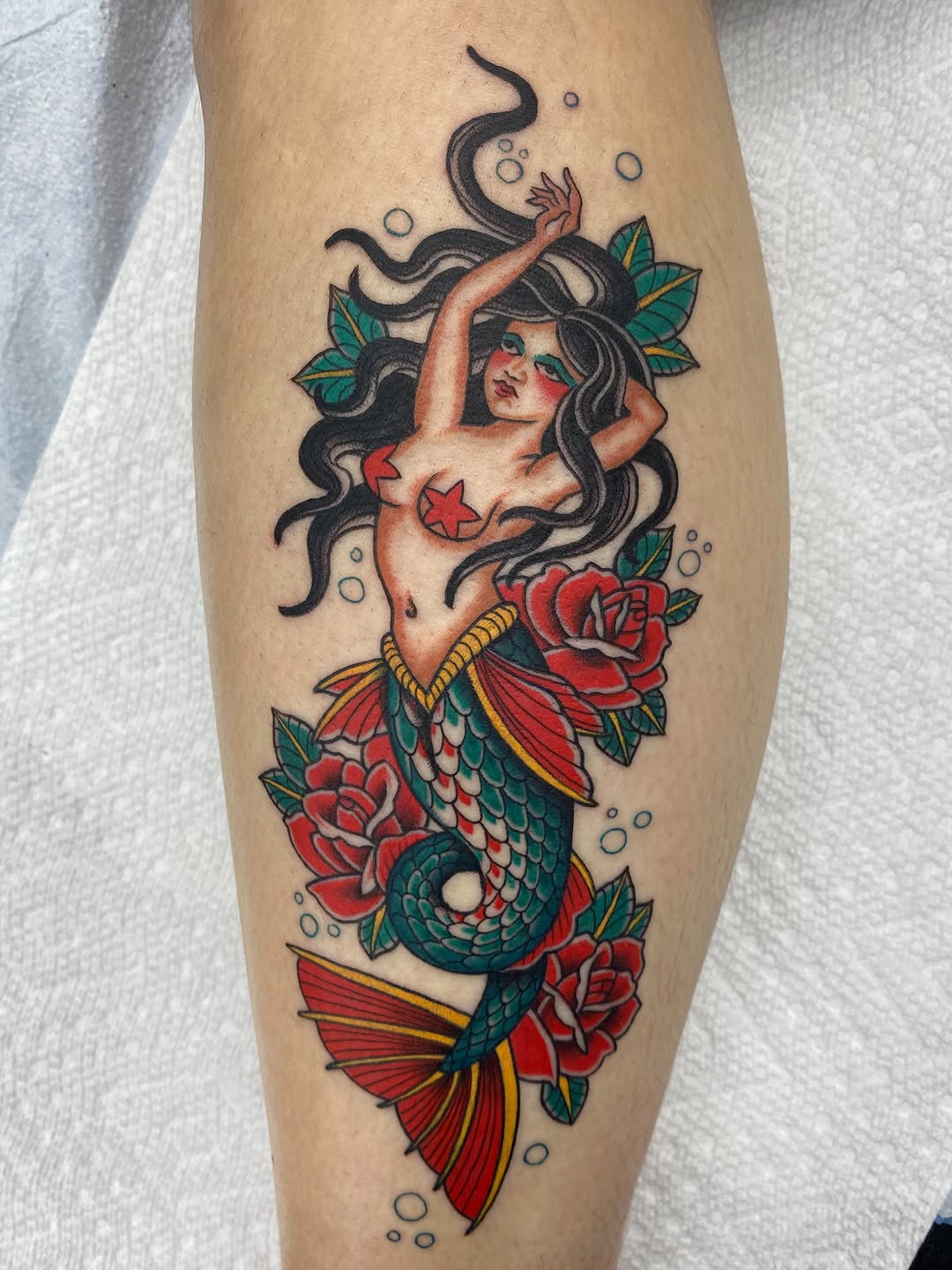 Tattoo by @bonifay_tattoo — american_traditional, illustrative