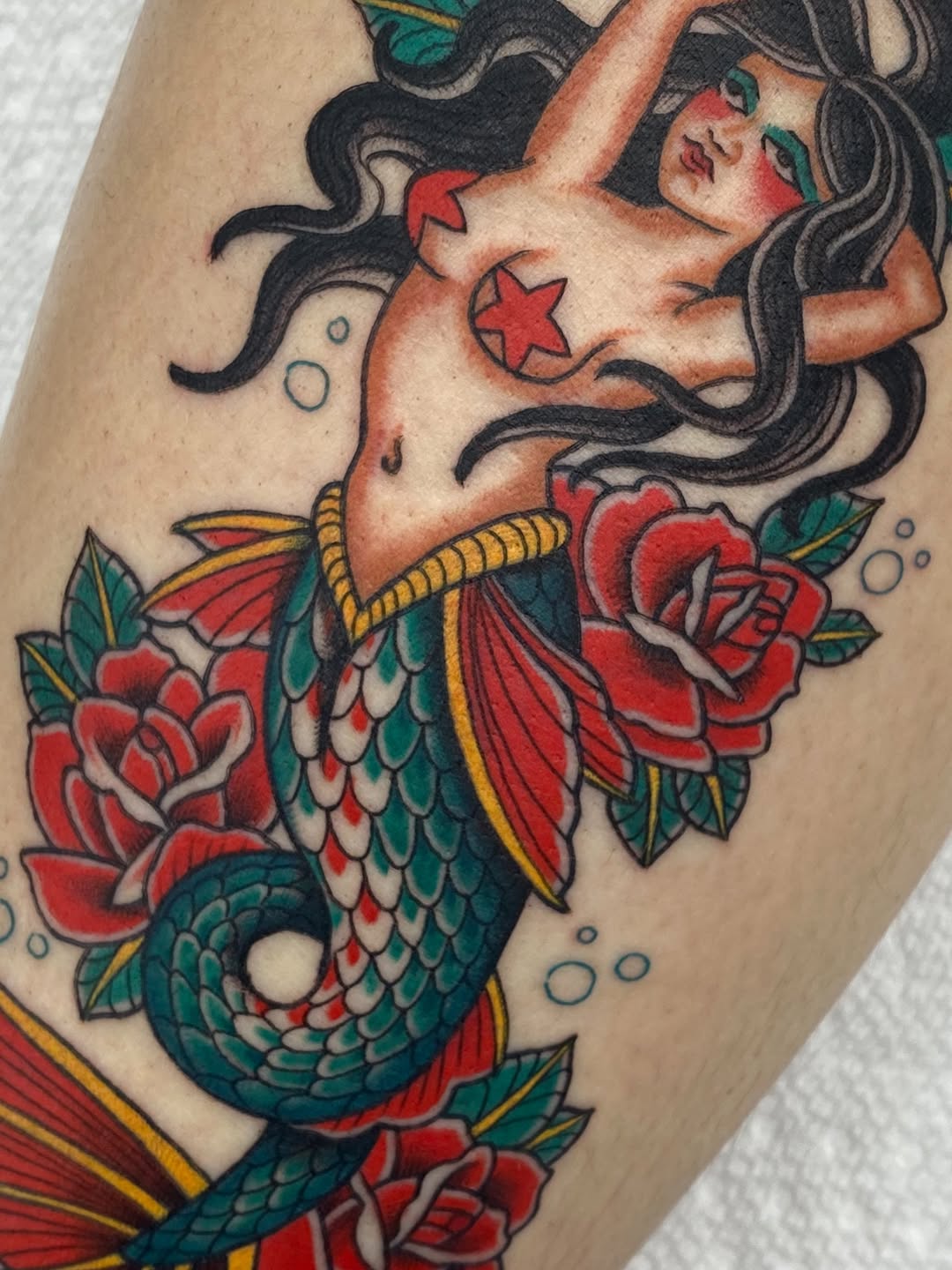 Tattoo by @bonifay_tattoo — american_traditional, illustrative