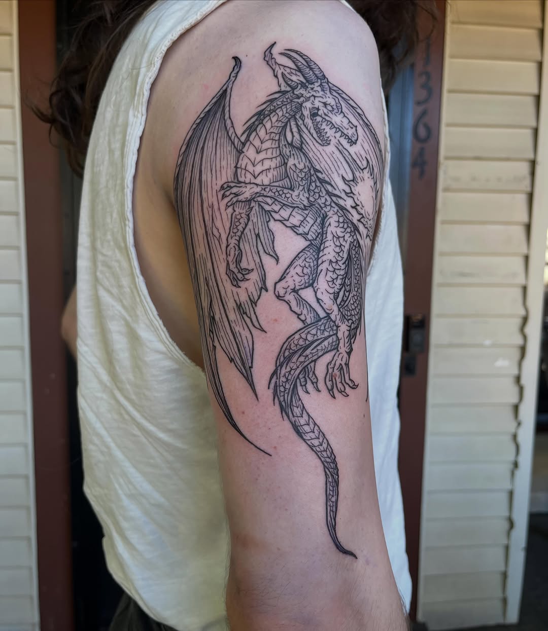 Tattoo by @vincent_espinoza_tattoo — black_and_grey, illustrative