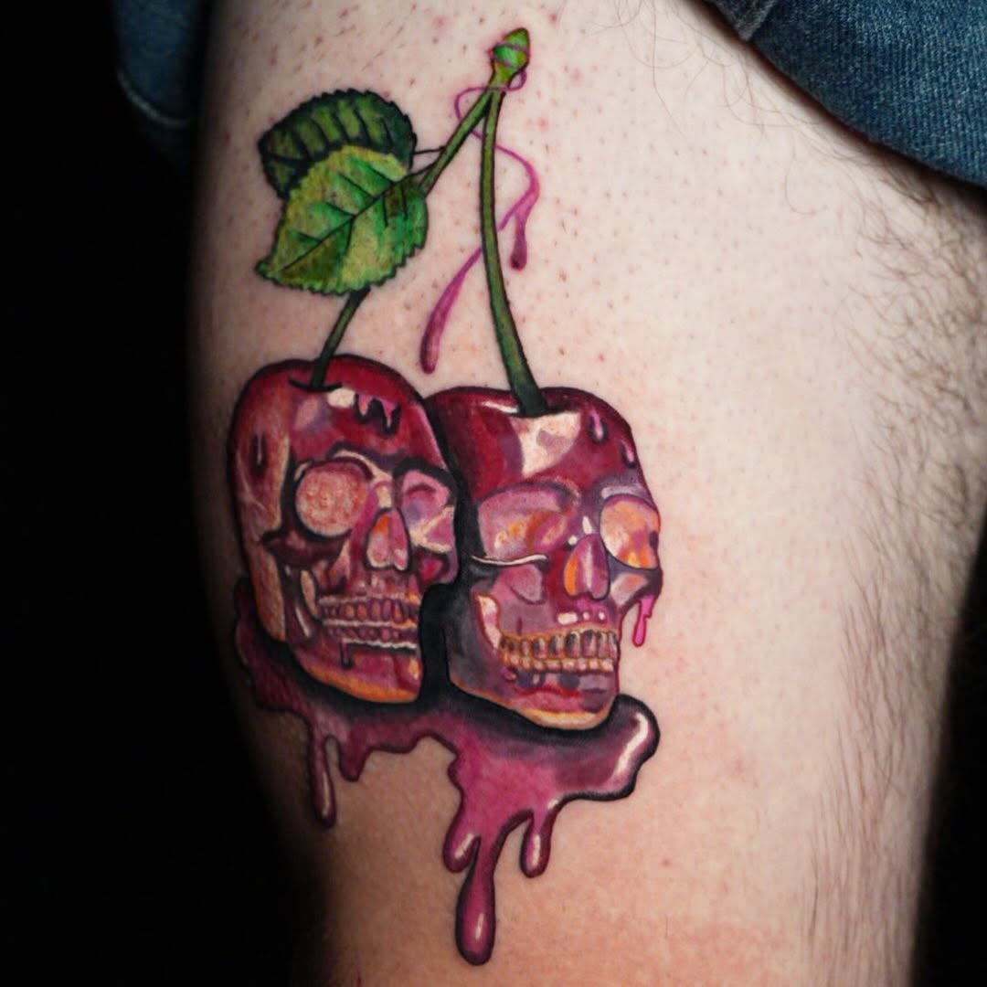 Tattoo by @rayvin_tattoos — realism, dark_realism