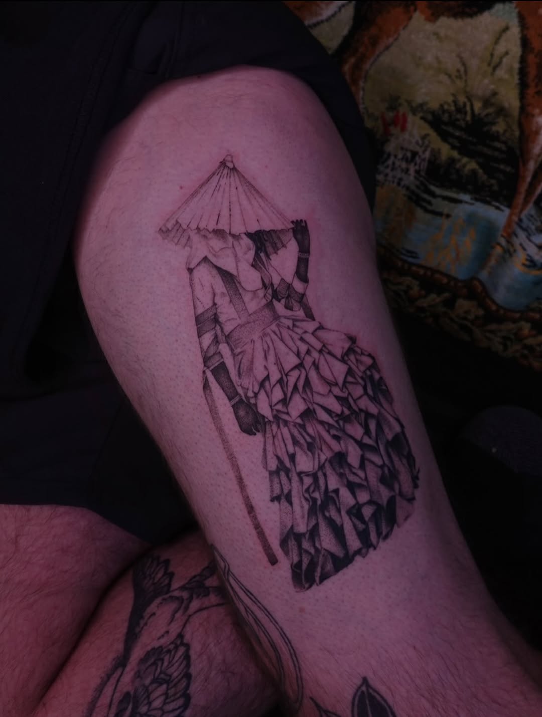 Tattoo by @irezumijun — dotwork