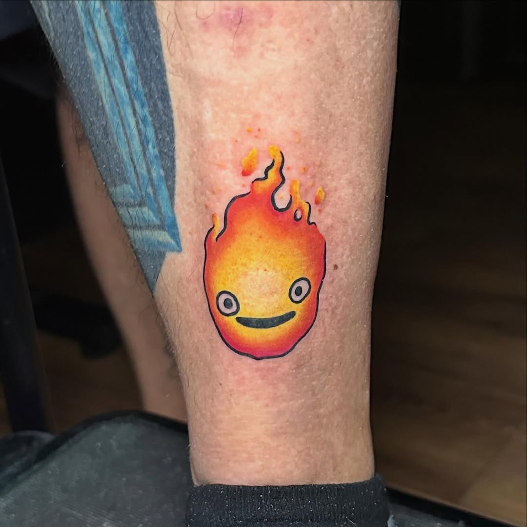Tattoo by @magglesmcmaggles — anime, new_school