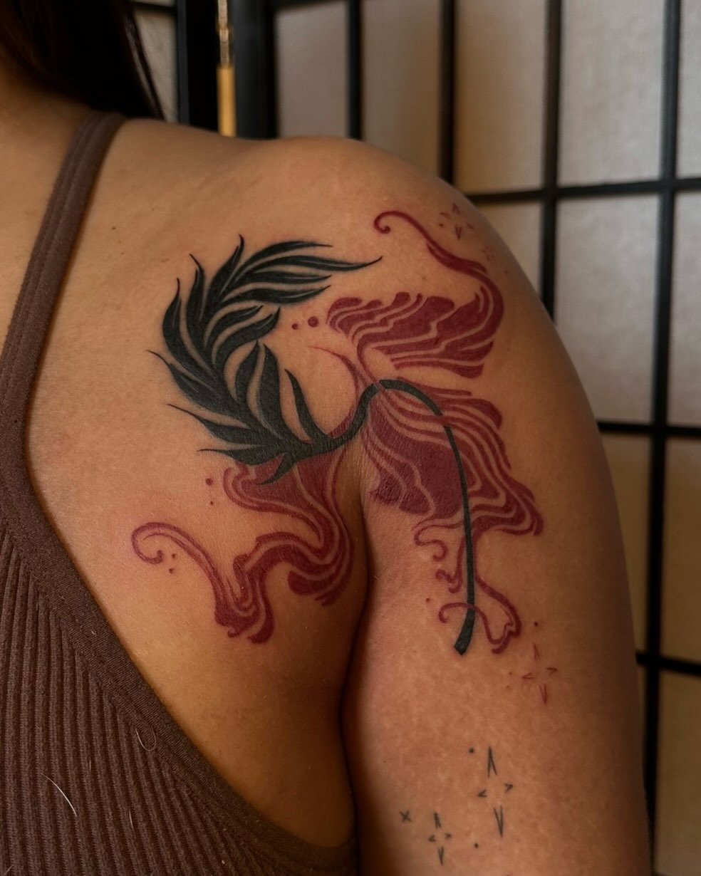 Tattoo by @irezumijun — black_and_grey