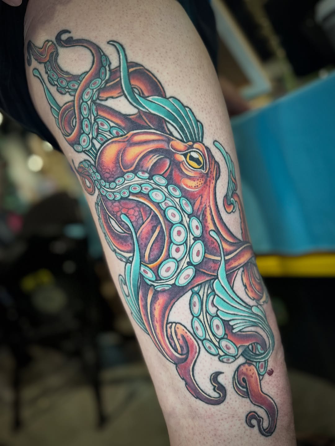 Tattoo by @elliechaseart — new_school, black_and_grey
