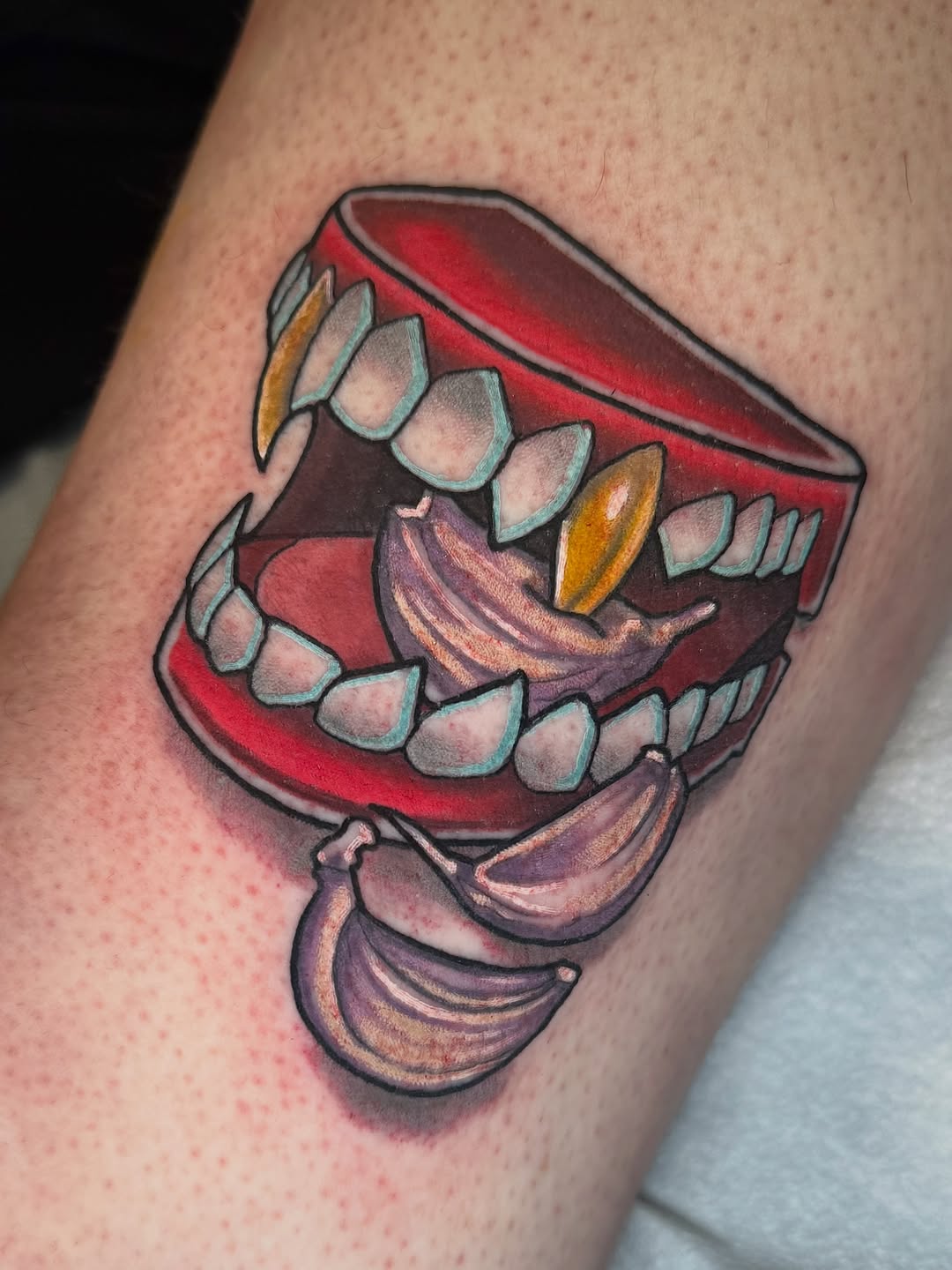 Tattoo by @elliechaseart — new_school