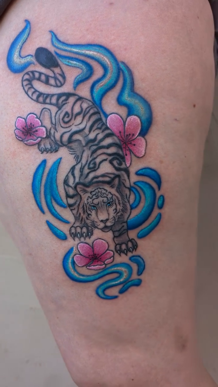 Tattoo by @ravenfm_ink — japanese_irezumi, illustrative