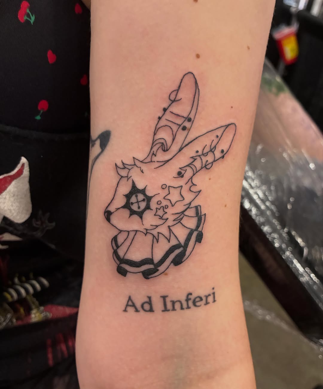 Tattoo by @alexztats — lettering_script