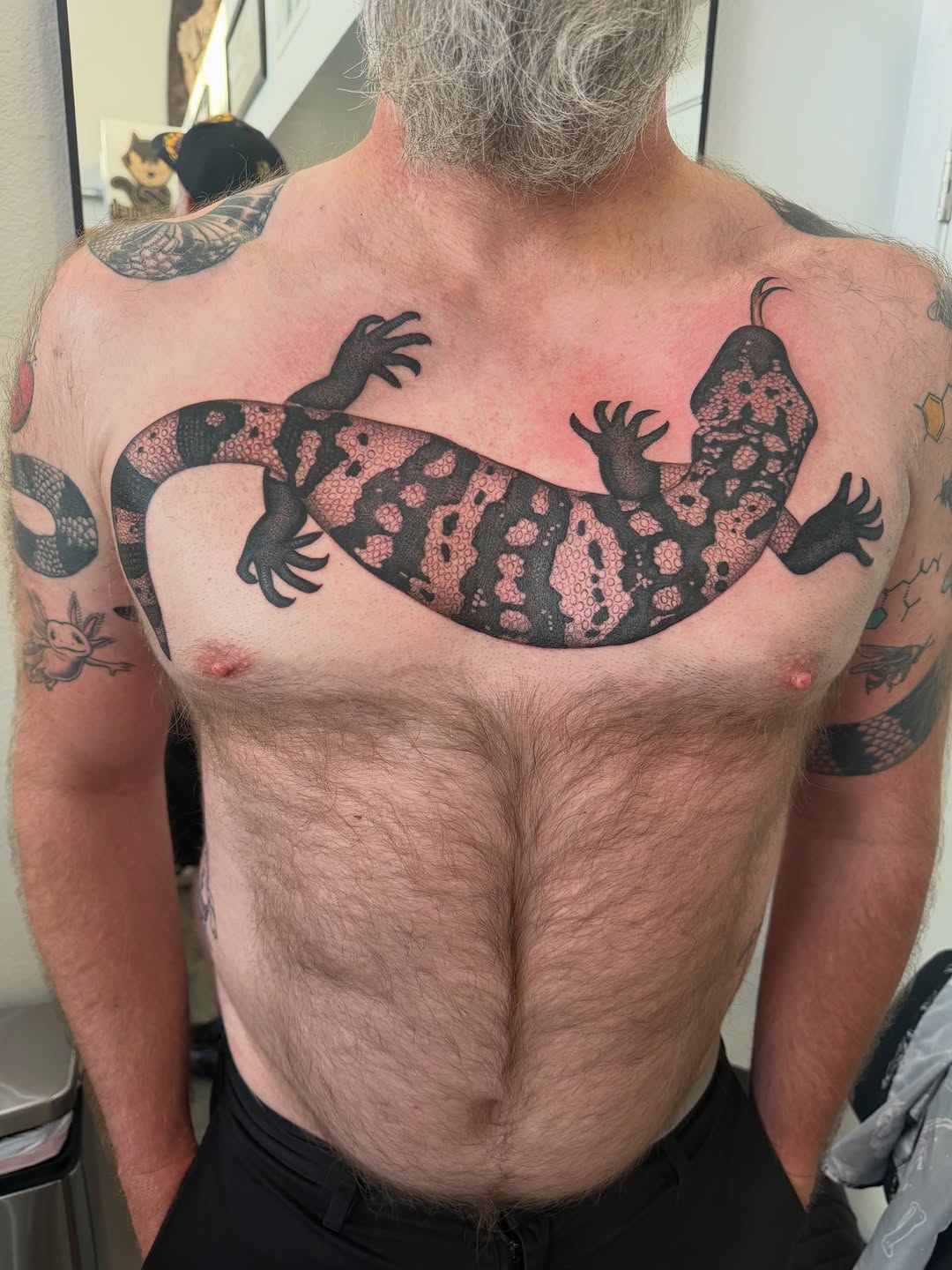 Tattoo by @medusa_michelletattoos — blackwork