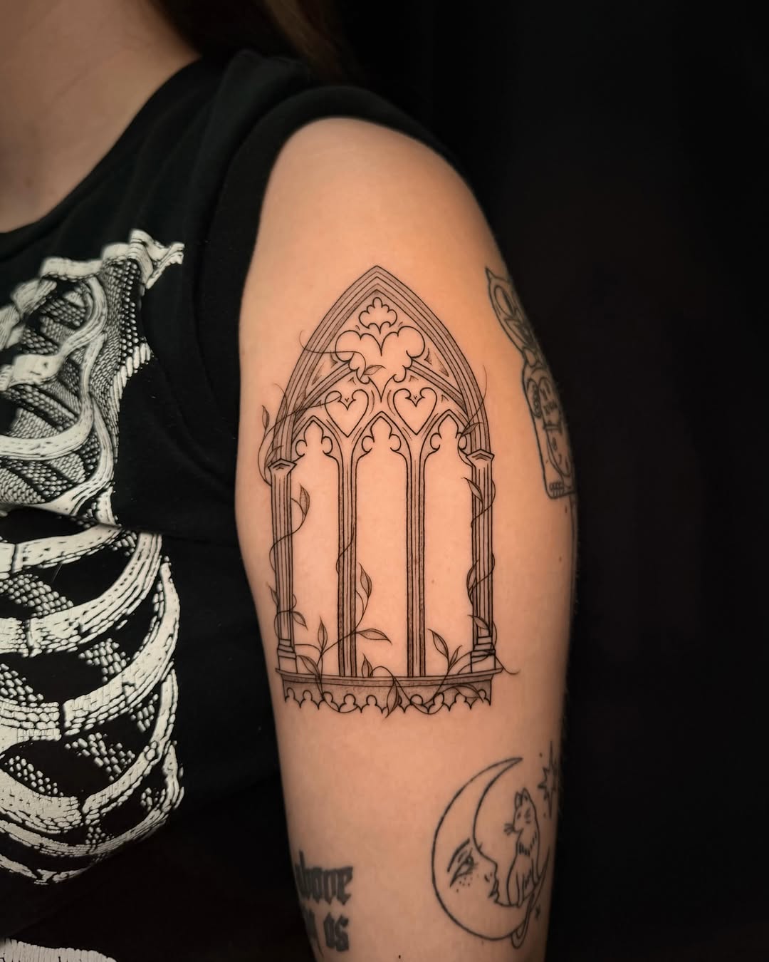 Tattoo by @inkedbyfrida โ illustrative, blackwork